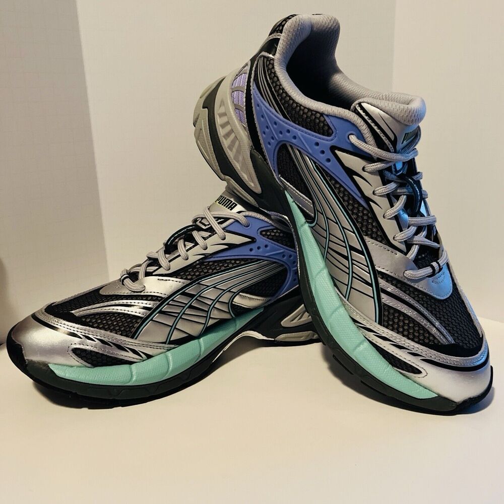 Puma Velophasis Man vs Machine Athletic Sneakers Men's 11.5 Shoes 396911-01 Grey